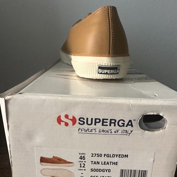 - SUPERGA- LEATHER SHOES - Picture 2 of 2